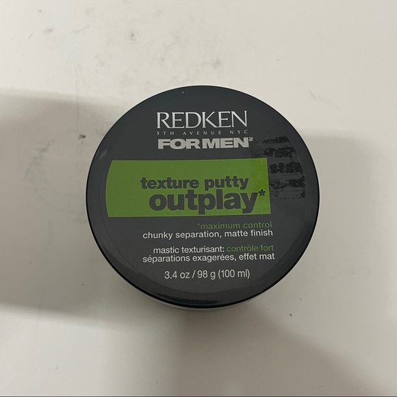 Redken For Men Texture Putty Outplay Maximum Control 3.4 OZ HTF
